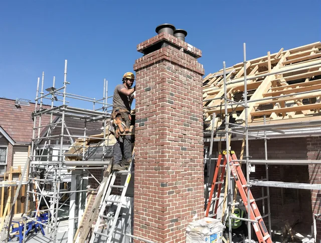 New chimney installation completed by Davidson Chimney Sweep in Davidson, NC